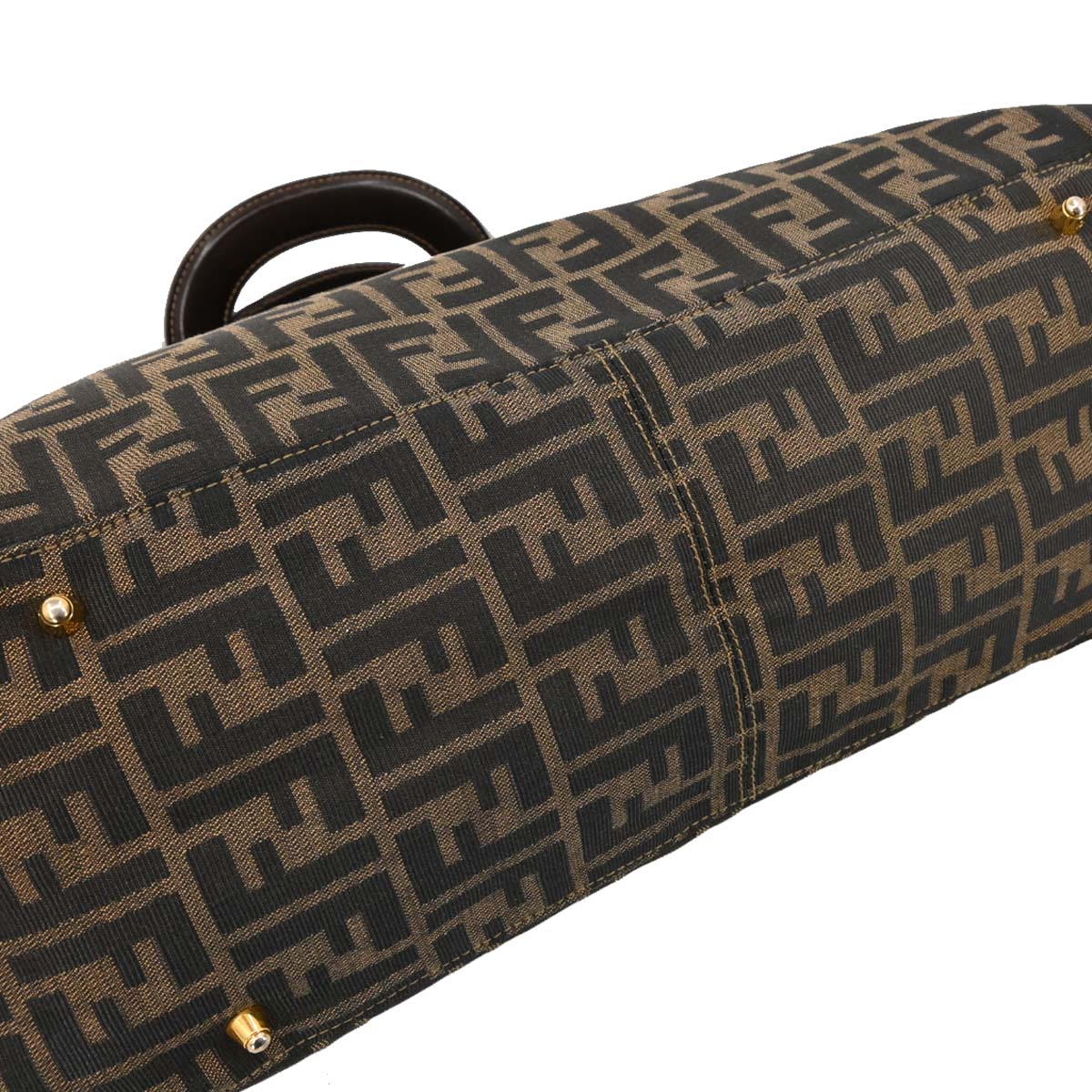 Fendi Brown Zucca Tote Handbag
