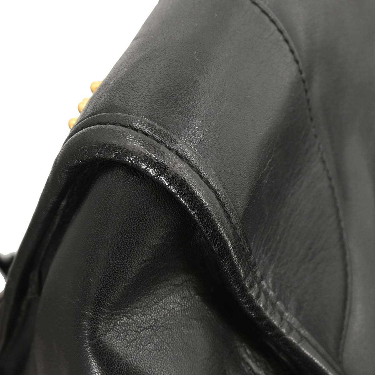 Loewe Black Leather Amazona 40 Handbag