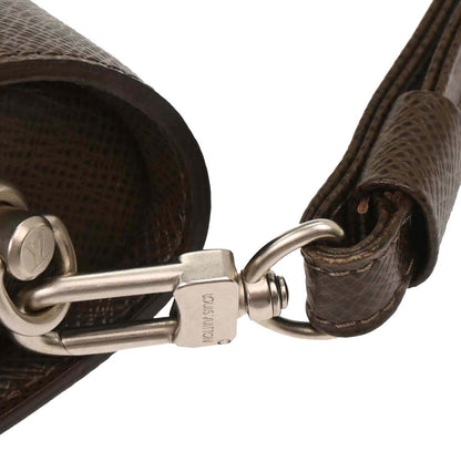 Louis Vuitton Brown Taiga Baikal Clutch Handbag M30188