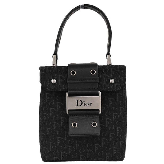 Christian Dior Black Street Chic Trotter Handbag
