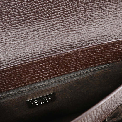 Loewe Brown Leather Handbag