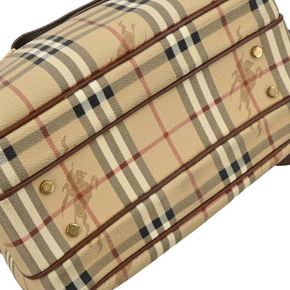Burberry Beige House Check Shoulder Bag