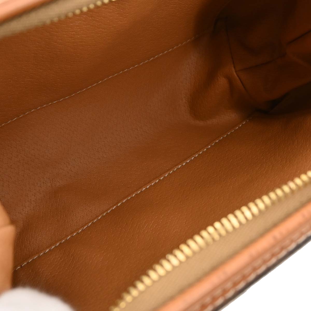 Celine Brown Macadam Clutch Bag