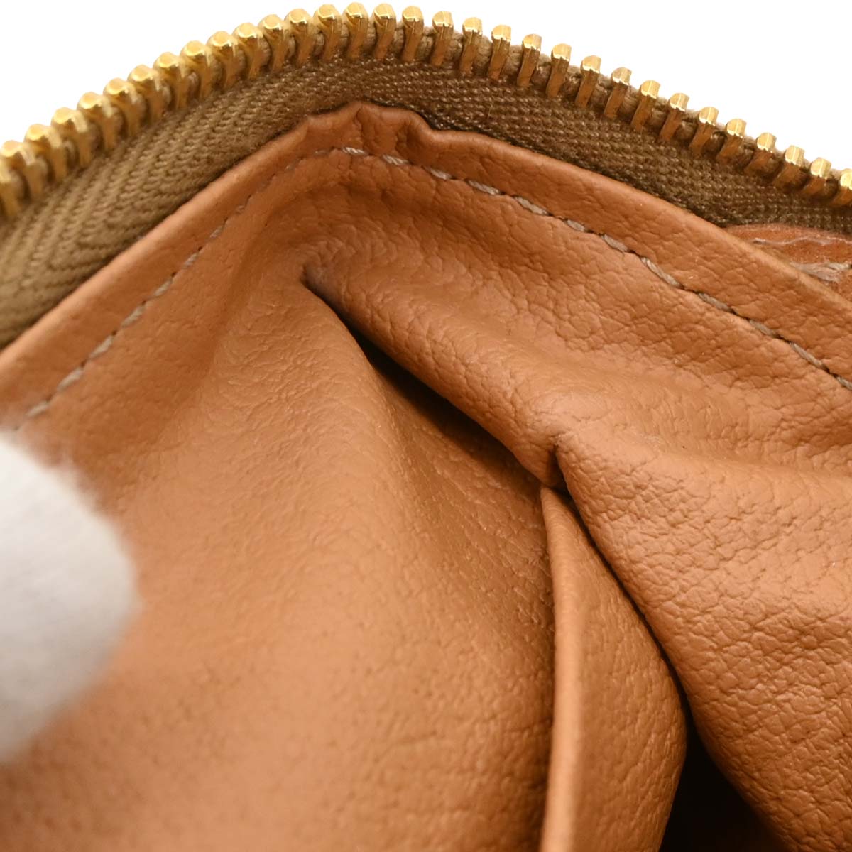 Celine Brown Macadam Clutch Bag