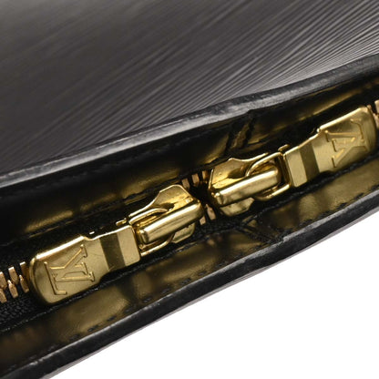 Louis Vuitton Black Epi Lussac Shoulder Bag M52282