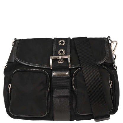 Prada Black Nylon Shoulder Bag