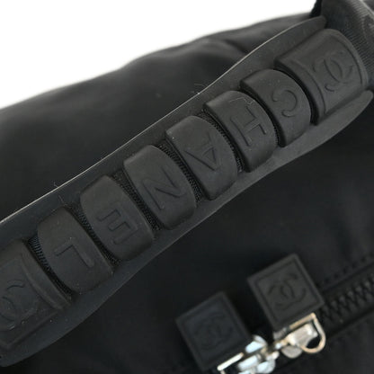 Chanel Black Nylon Sport Line Gym Bag