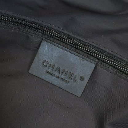 Chanel Black Nylon Sport Line Gym Bag