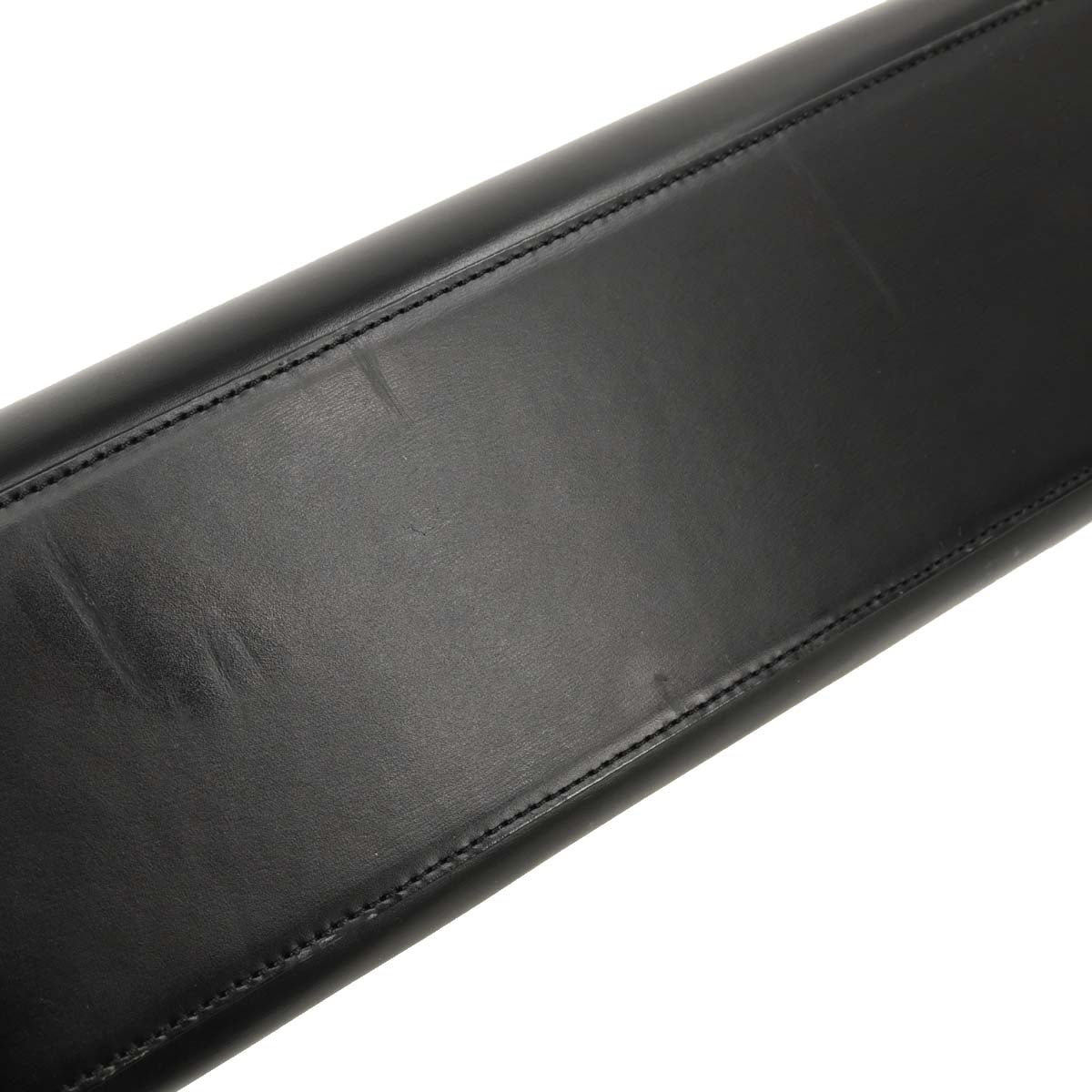 Cartier Black Leather Panthere Tote Handbag