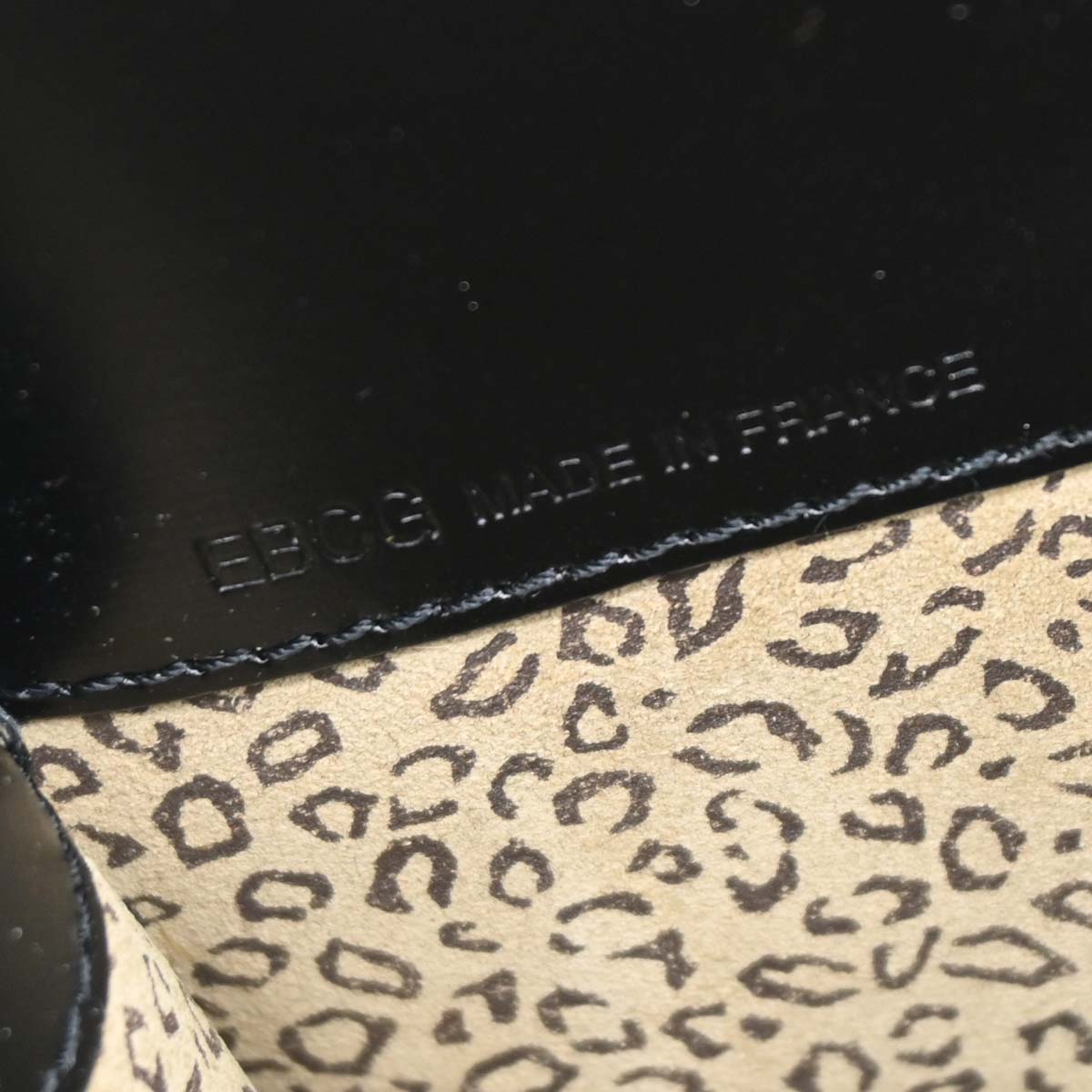 Cartier Black Leather Panthere Tote Handbag