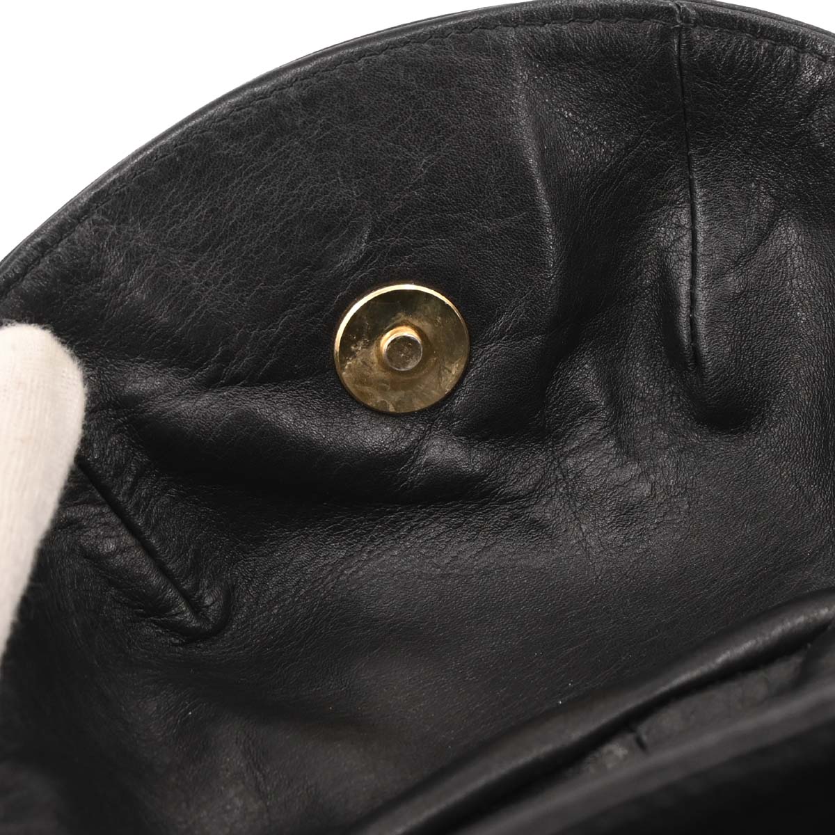 Christian Dior Black Leather Backpack