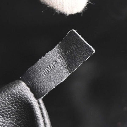 Christian Dior Black Leather Backpack