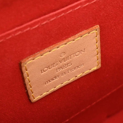 Louis Vuitton Red Monogram Vernis Biscayne Bay PM Handbag M91291