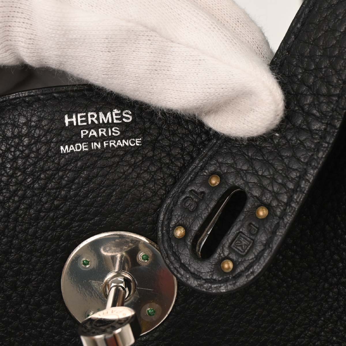 Hermes Black Togo Lindy 34 Shoulder Bag