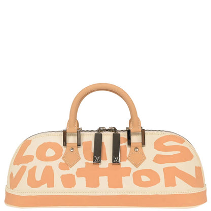 Louis Vuitton Beige Graffiti Alma Horizontal Handbag M92176
