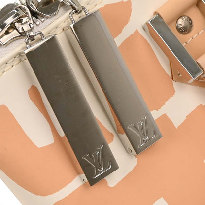 Louis Vuitton Beige Graffiti Alma Horizontal Handbag M92176