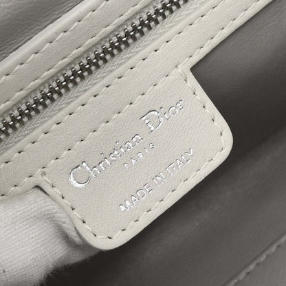 Christian Dior Off-white Leather Handbag