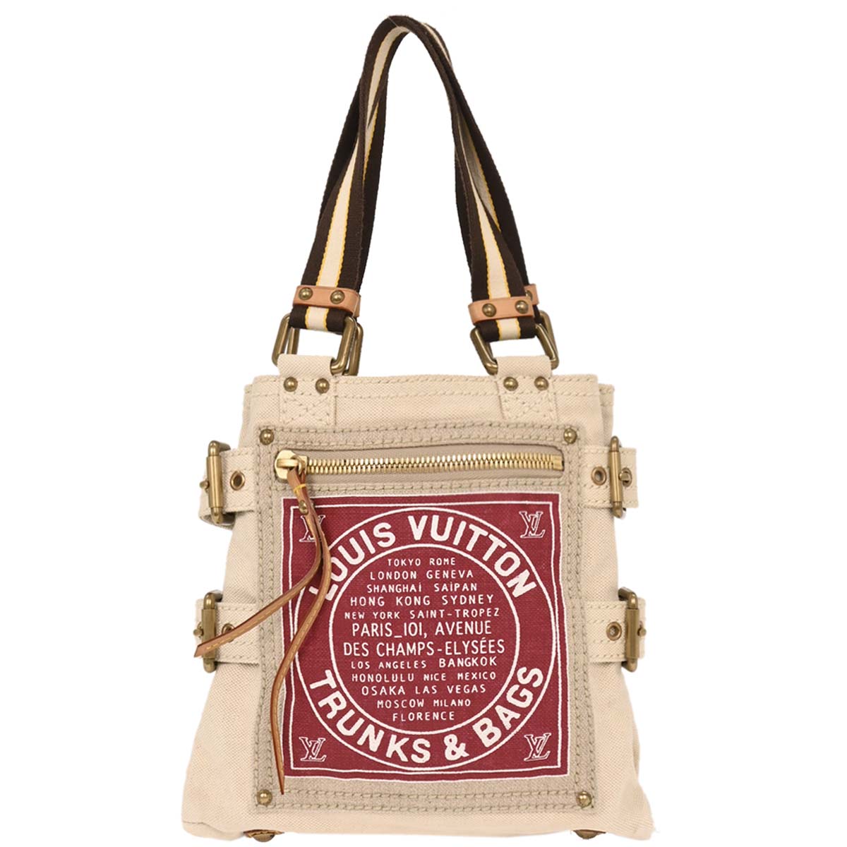Louis Vuitton Cruise Line Globe Shopper PM Tote Handbag M95115