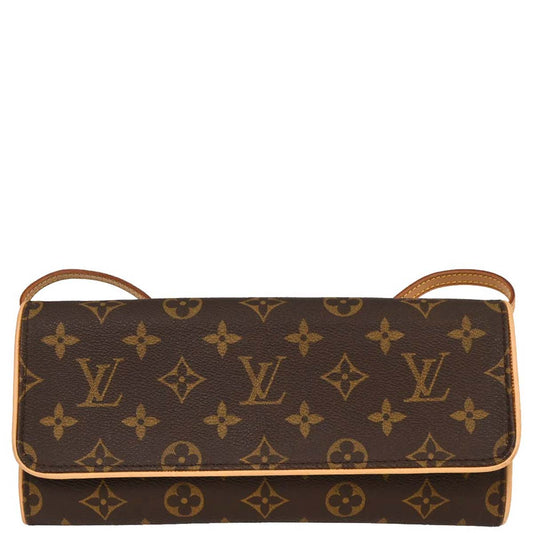 Louis Vuitton Monogram Pochette Twin GM Crossbody Bag M51852