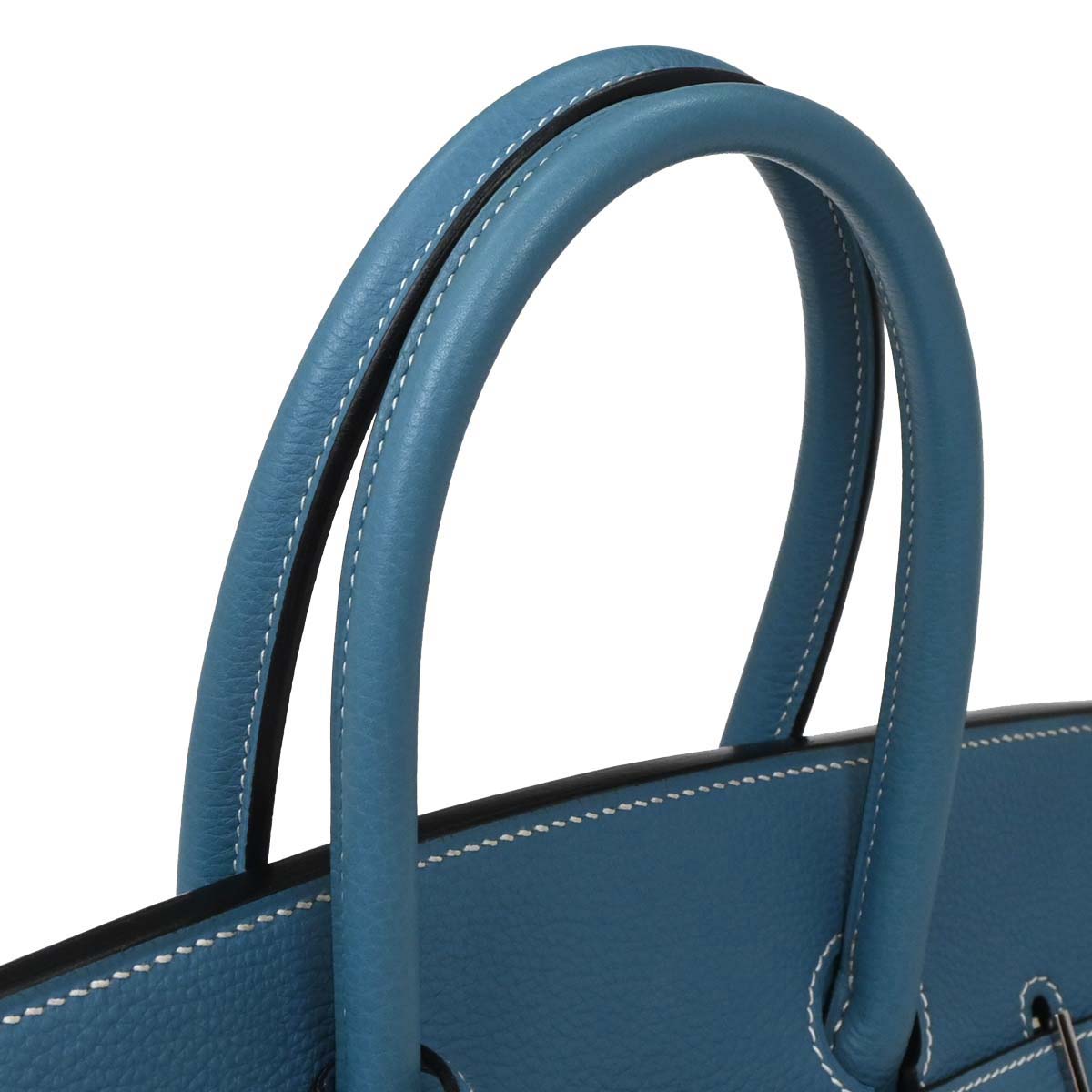 Hermes Blue Jean Togo Birkin 35 Handbag