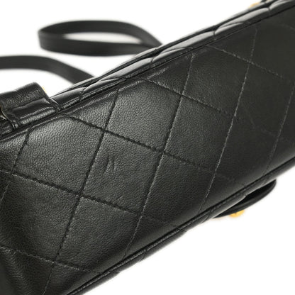 Chanel 1994-1996 Black Lambskin Backpack
