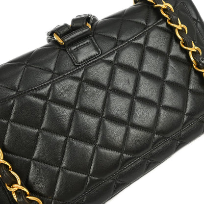 Chanel 1994-1996 Black Lambskin Backpack