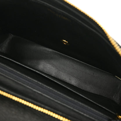 Chanel 1994-1996 Black Lambskin Backpack