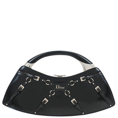Christian Dior Black Bondage Handbag