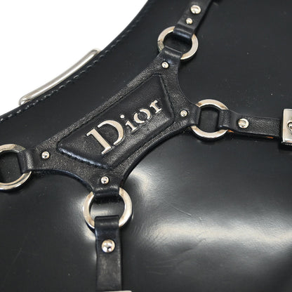Christian Dior Black Bondage Handbag