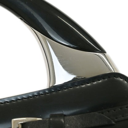 Christian Dior Black Bondage Handbag
