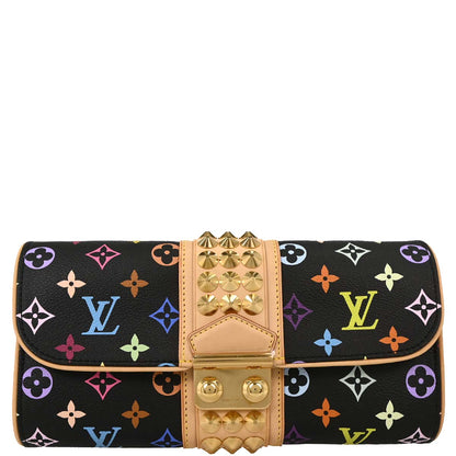 Louis Vuitton Black Monogram Multicolor Pochette Courtney M45640