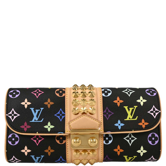 Louis Vuitton Black Monogram Multicolor Pochette Courtney M45640