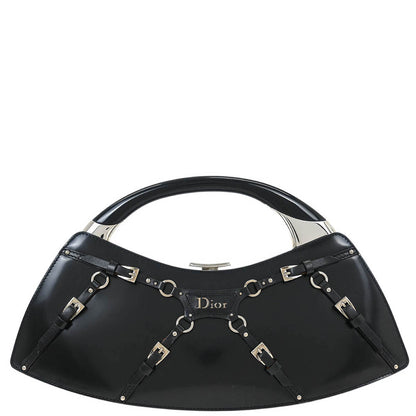 Christian Dior Black Bondage Handbag