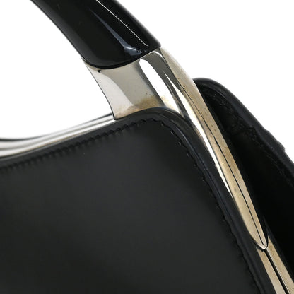 Christian Dior Black Bondage Handbag