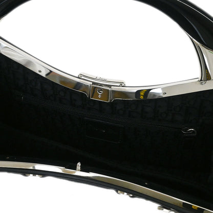 Christian Dior Black Bondage Handbag