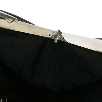 Christian Dior Black Bondage Handbag