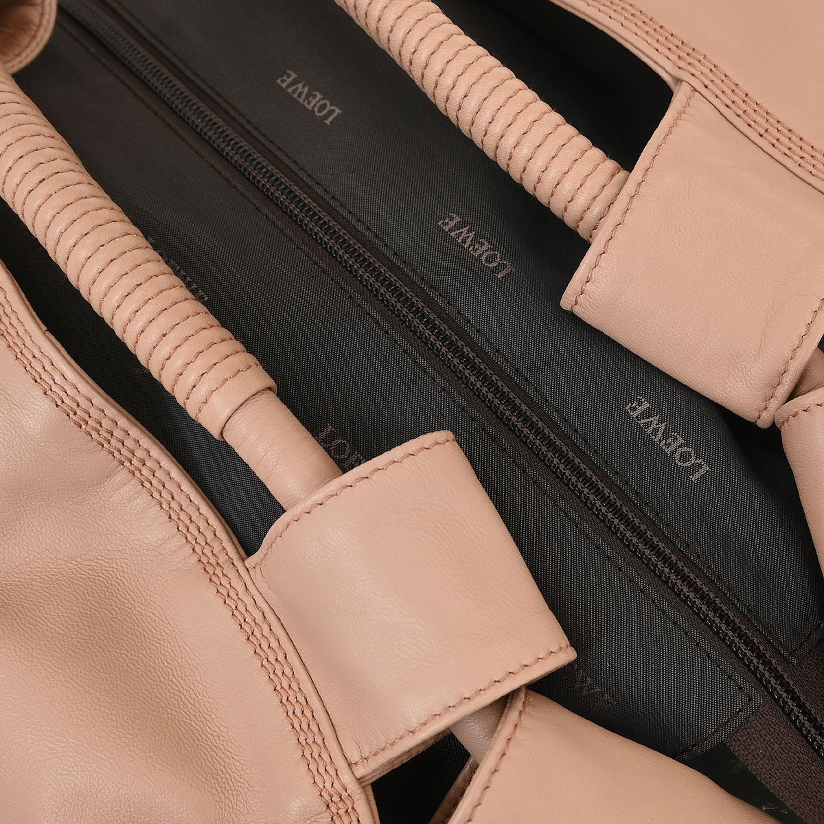 Loewe Pink Lambskin Nappa Aire Tote Bag