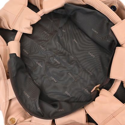 Loewe Pink Lambskin Nappa Aire Tote Bag