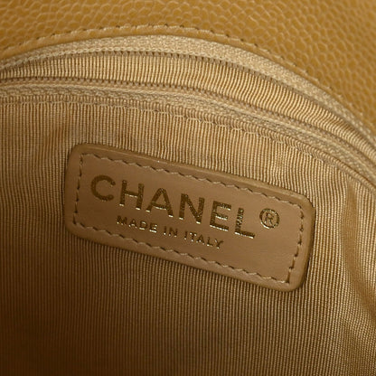 Chanel 2003-2004 Beige Calfskin Handbag