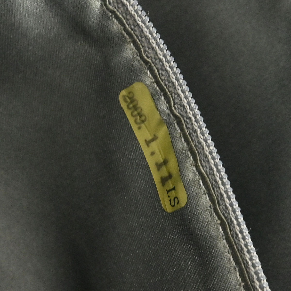 Chanel 2008-2009 Silver Perforated Lambskin Mademoiselle Lock Shoulder Bag