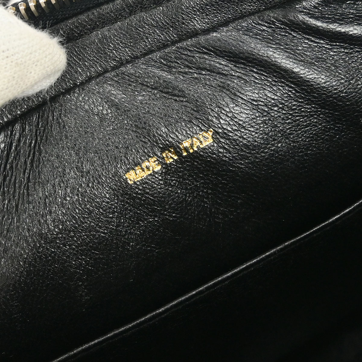 Chanel 1994-1996 Black Caviar Triple CC Camera Bag Small