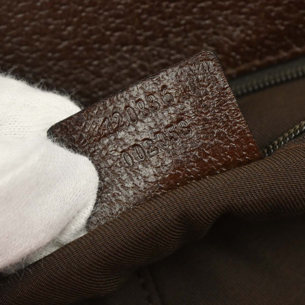 Gucci Brown Beige GG Tote Bag