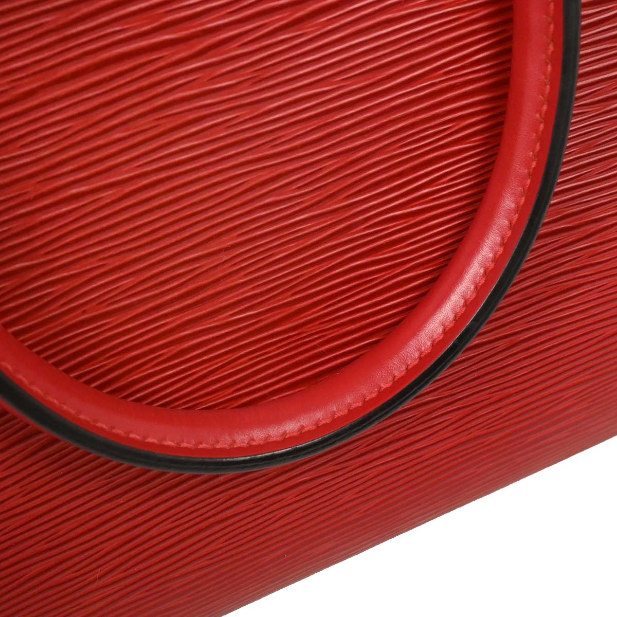 Louis Vuitton Red Epi Pont Neuf Handbag M52057