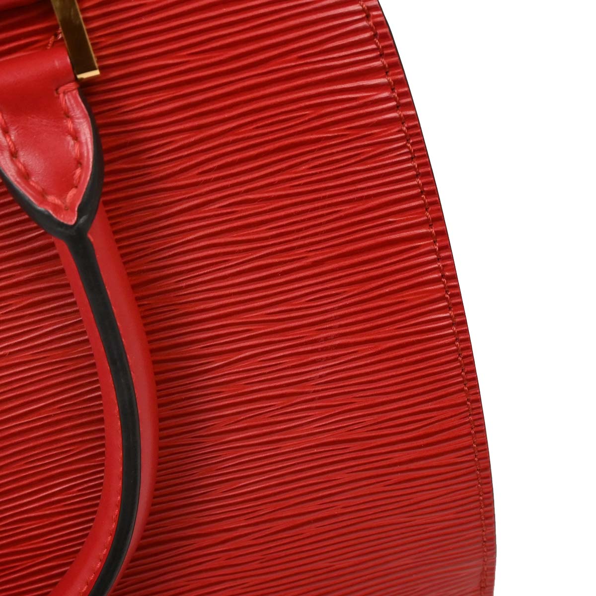 Louis Vuitton Red Epi Pont Neuf Handbag M52057