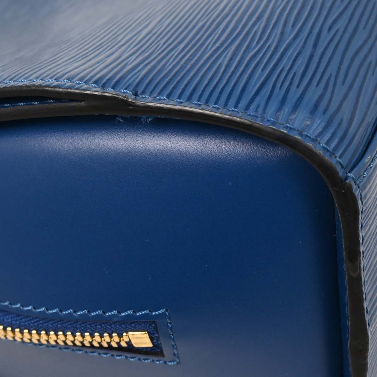 Louis Vuitton Blue Epi Pont Neuf Handbag M52055