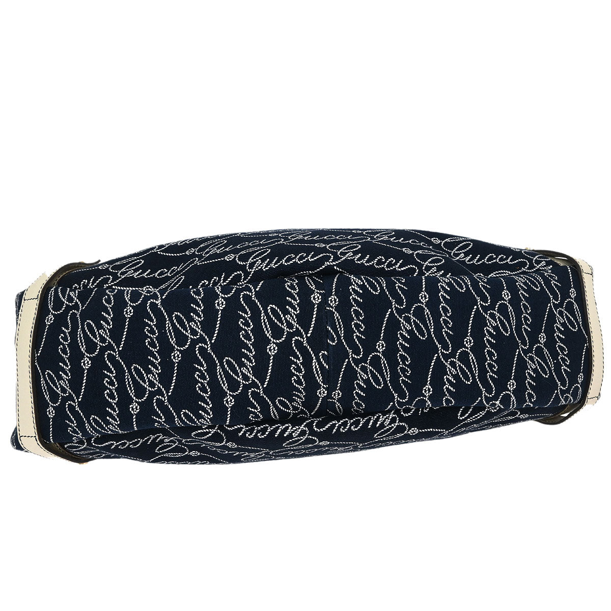 Gucci Navy Abbey Tote Handbag