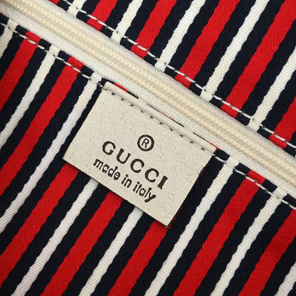 Gucci Navy Abbey Tote Handbag