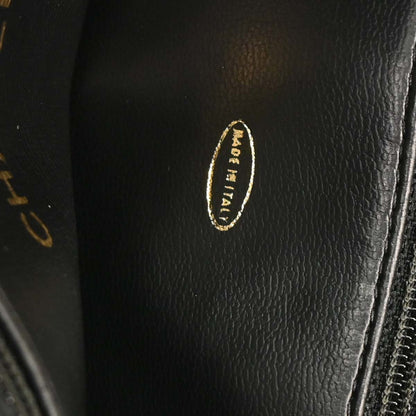 Chanel 1994-1996 Black Caviar Shoulder Tote Bag