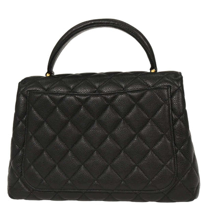 Chanel Black Caviar Kelly Handbag