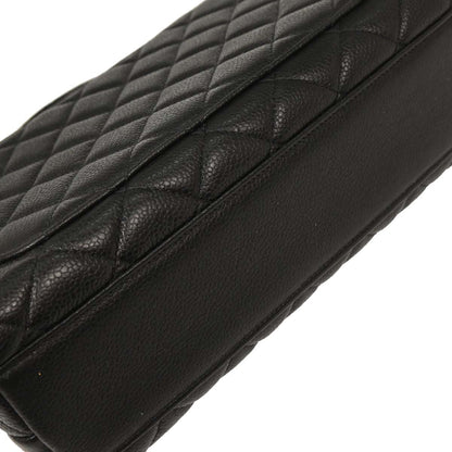 Chanel Black Caviar Kelly Handbag
